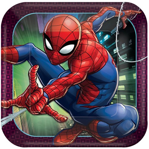 Spider-Man Dinner Plates (Set of 8) 