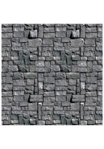 Stone Wall Realistic Backdrop Halloween Decoration