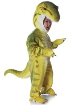 Kid's Green T-Rex Costume