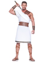 Mens Studly Greek Warrior Plus Size Costume