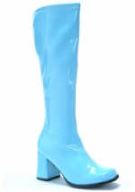 Adult Blue Gogo Boots