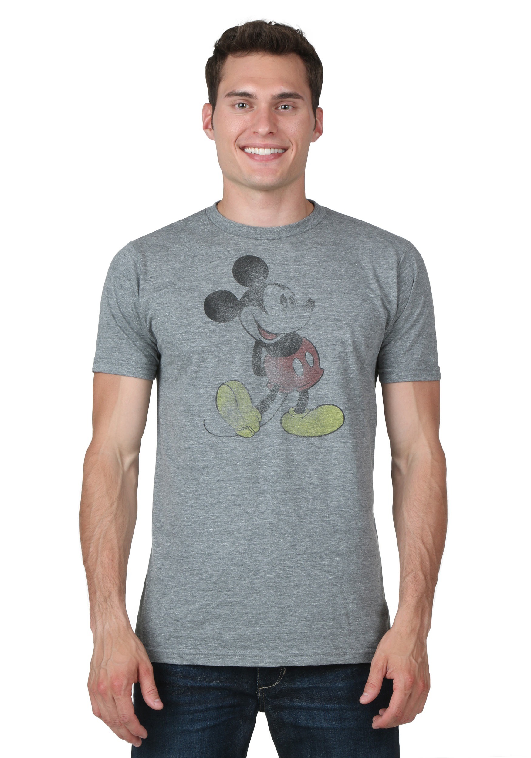 Distressed Classic Mickey T-Shirt