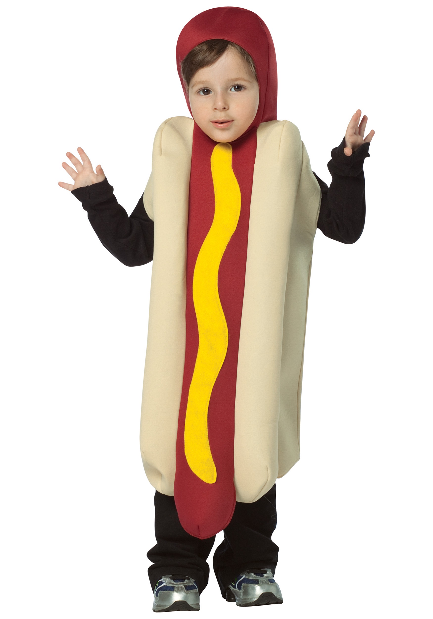 Ballpark Toddler Hotdog Costume , Toddler Food Costumes