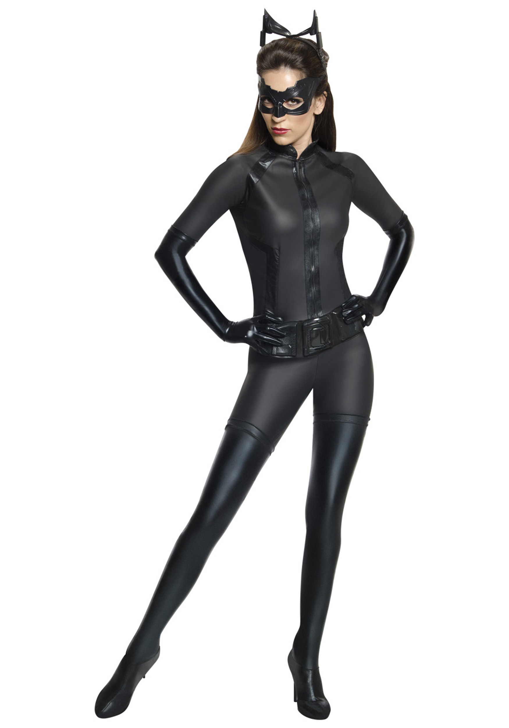 Sexy Grand Heritage Catwoman Costume For Women , Adult Superhero Costume