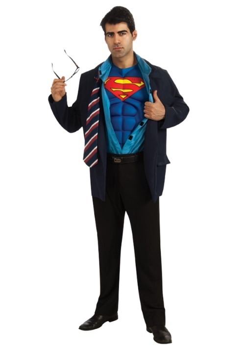 Adult Superman or Clark Kent Costume