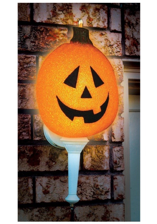 Sparkling Pumpkin Porch Light Cover