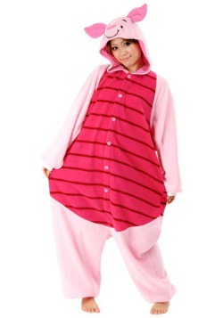 Plush Piglet Pajama Costume