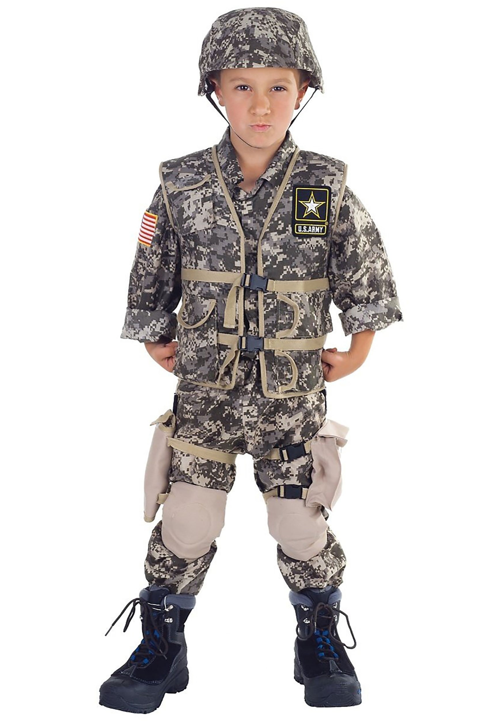 Deluxe Army Ranger Costume for Kids