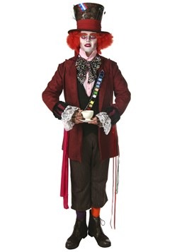 Plus Size Authentic Mad Hatter Costume For Adults