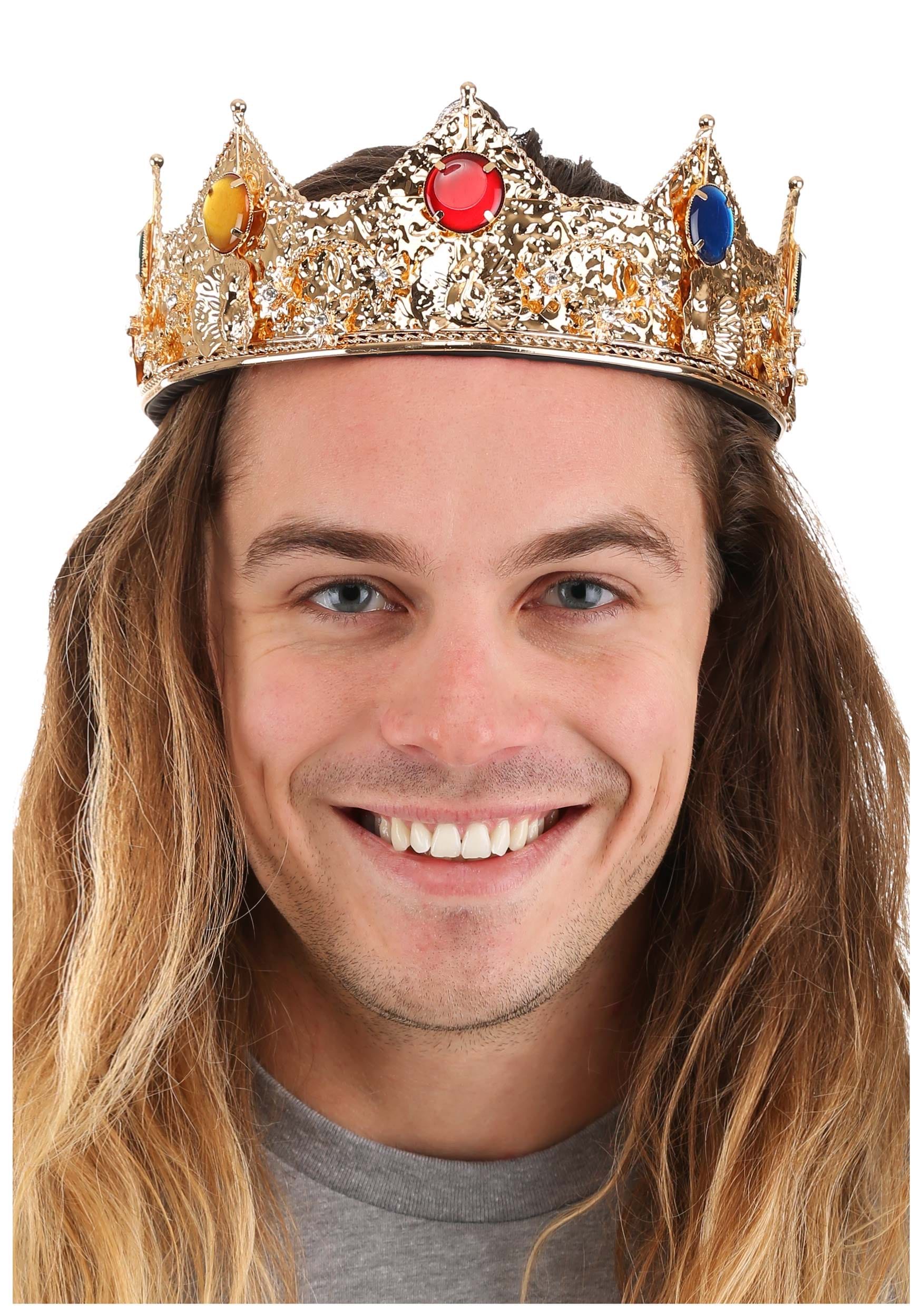 Golden King Costume Crown