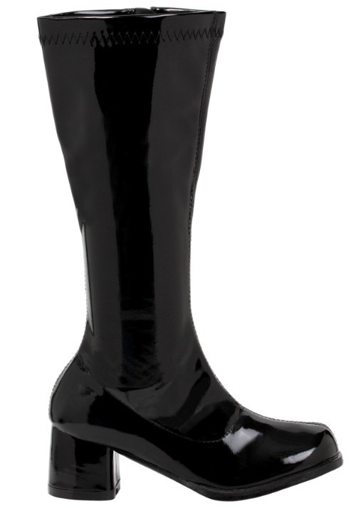 Girl's Black Gogo Boots