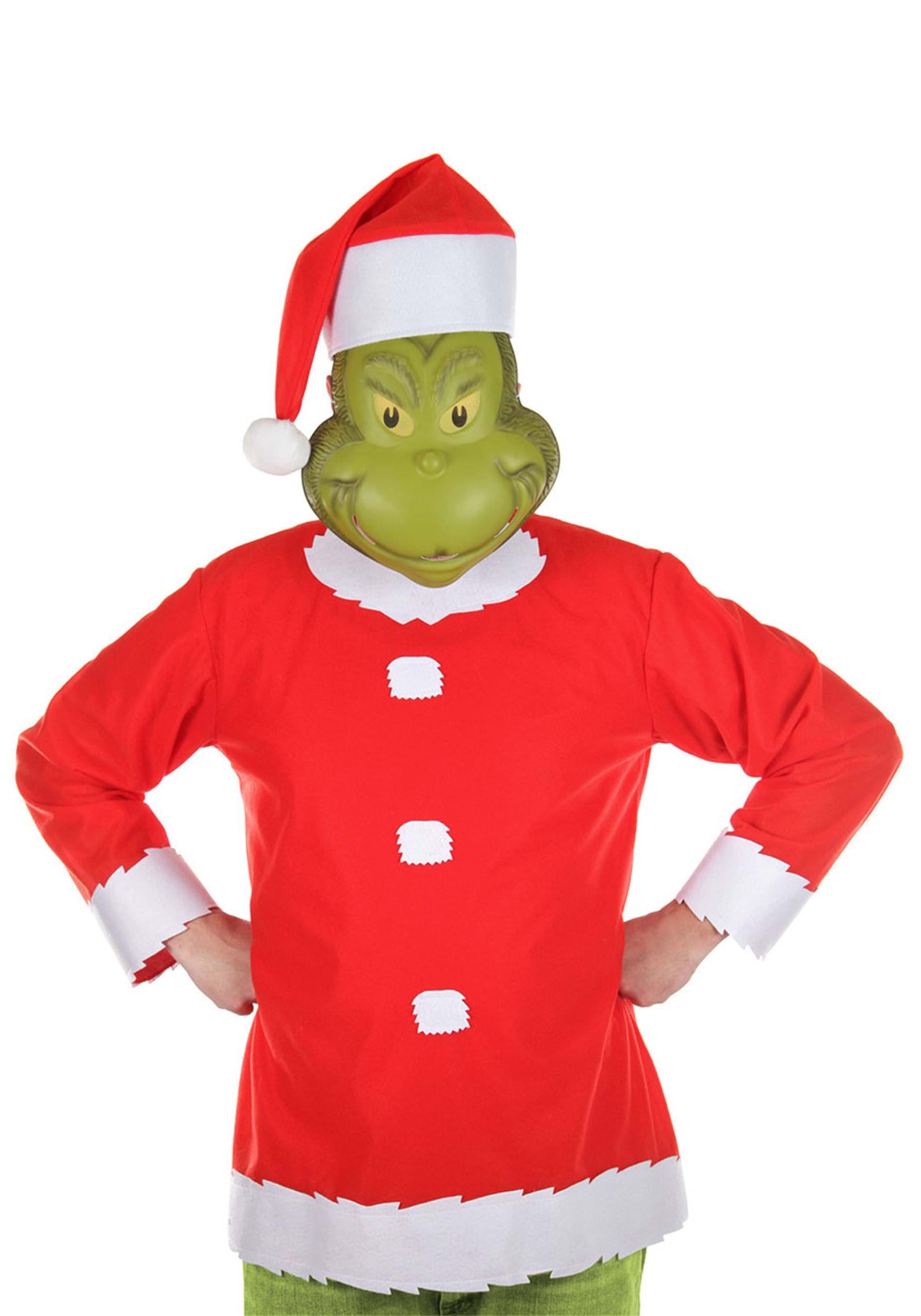 Dr. Seuss The Grinch Santa Costume for Adults | Dr. Seuss Costumes