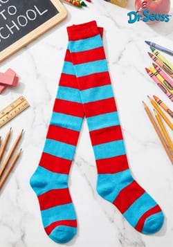Thing 1 & Thing 2 Striped Knee High Socks for Women