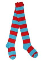 Thing 1 & Thing 2 Striped Knee Highs Alt 2