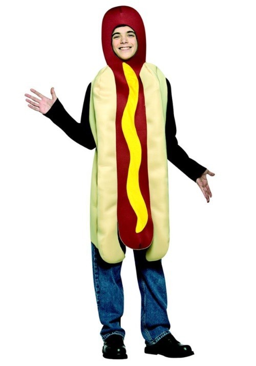 Teen Hot Dog Costume