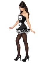 Women's Sexy Skeleton Costume Alt 2