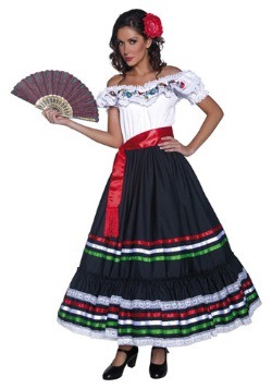 Authentic Western Senorita Costume For Women