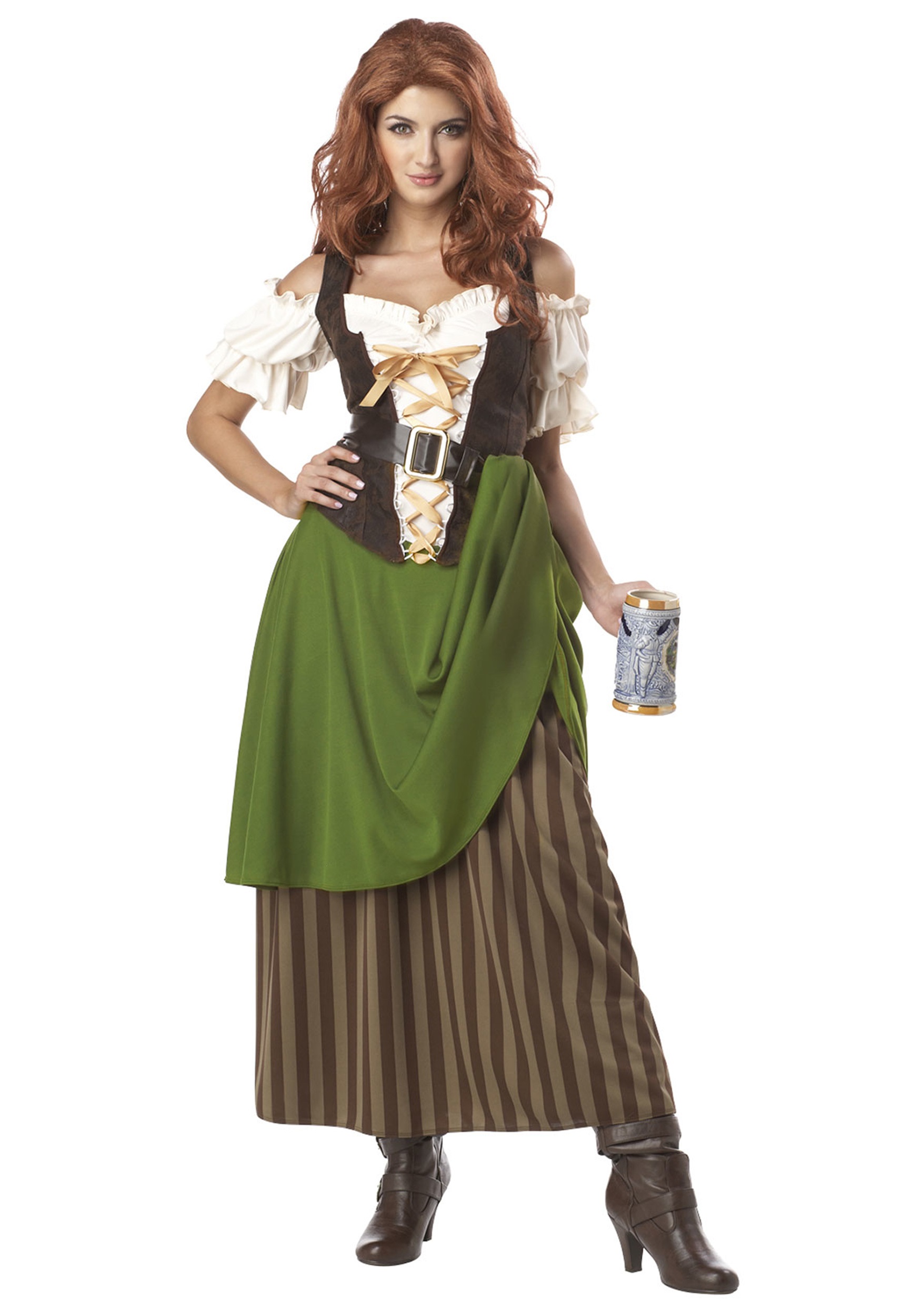 Tavern Maiden Costume for Women