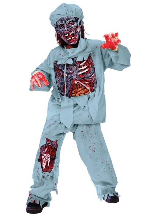 Zombie Doctor Child Costume