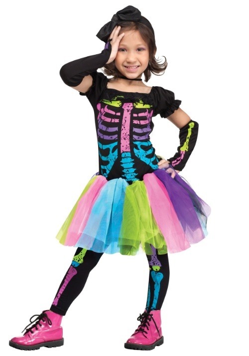 Toddler Funky Punky Bones Costume