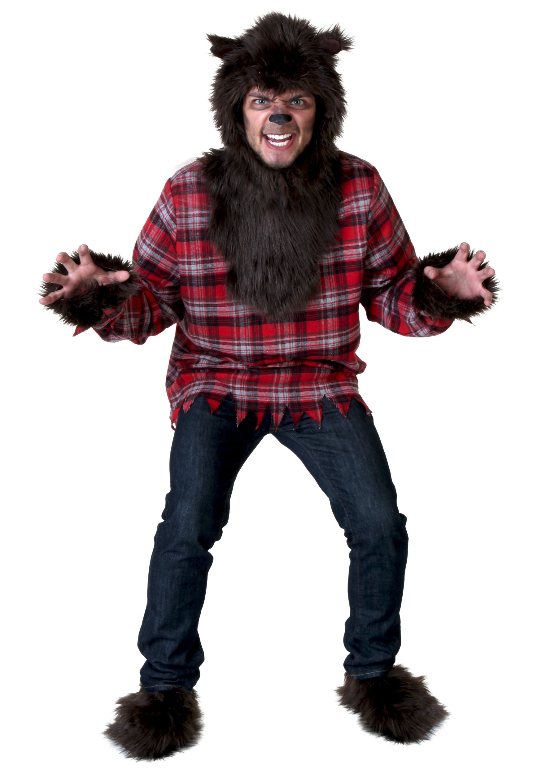 Adult Fierce Werewolf Costume , Storybook Costumes