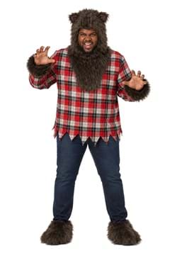 Plus Size Fierce Werewolf Mens Costume New Main