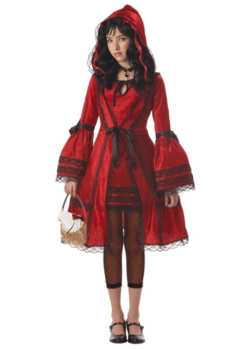 Strangeling Riding Hood Tween Costume