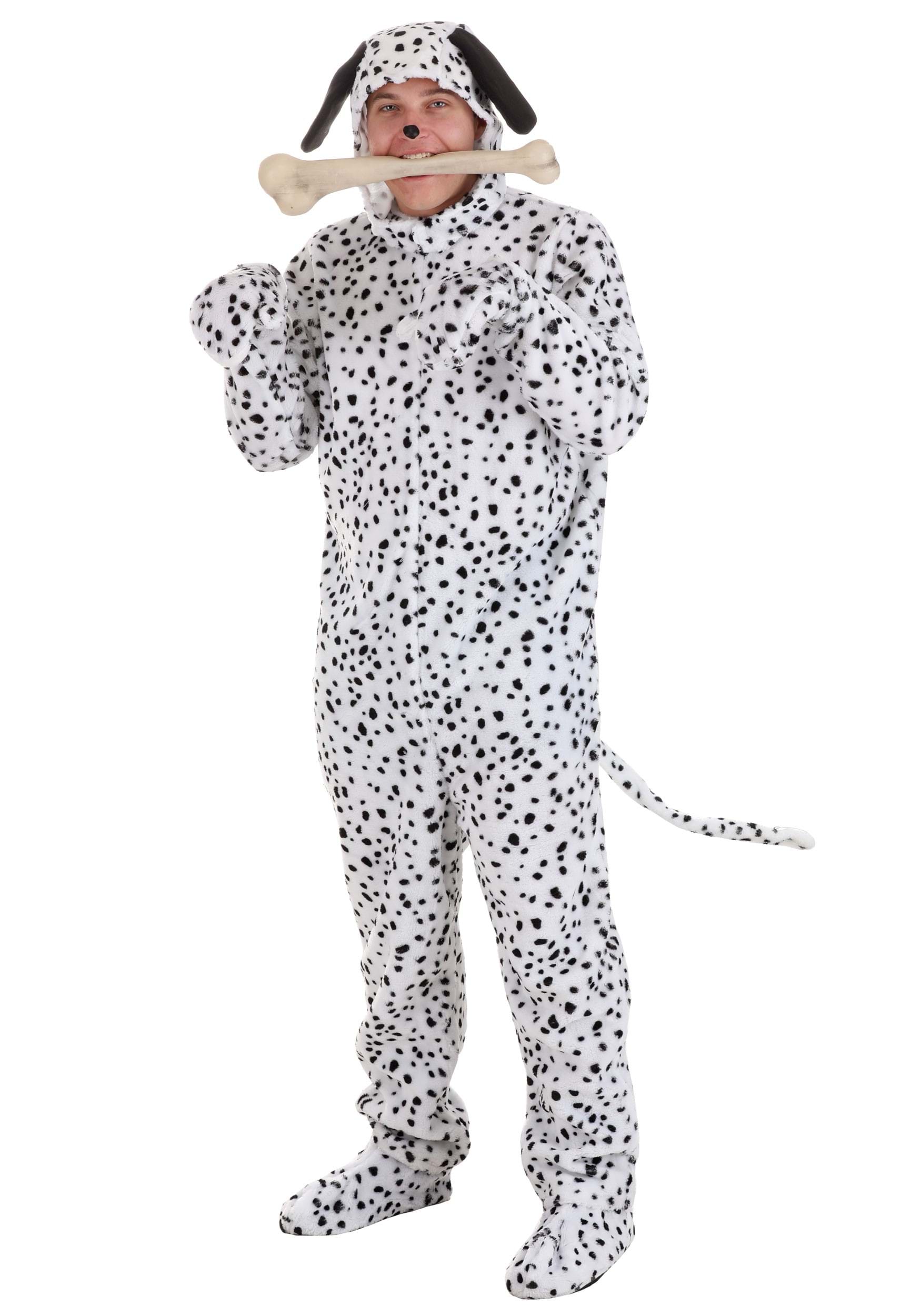 Dalmatian Dog Costume For Adults , Animal Costumes