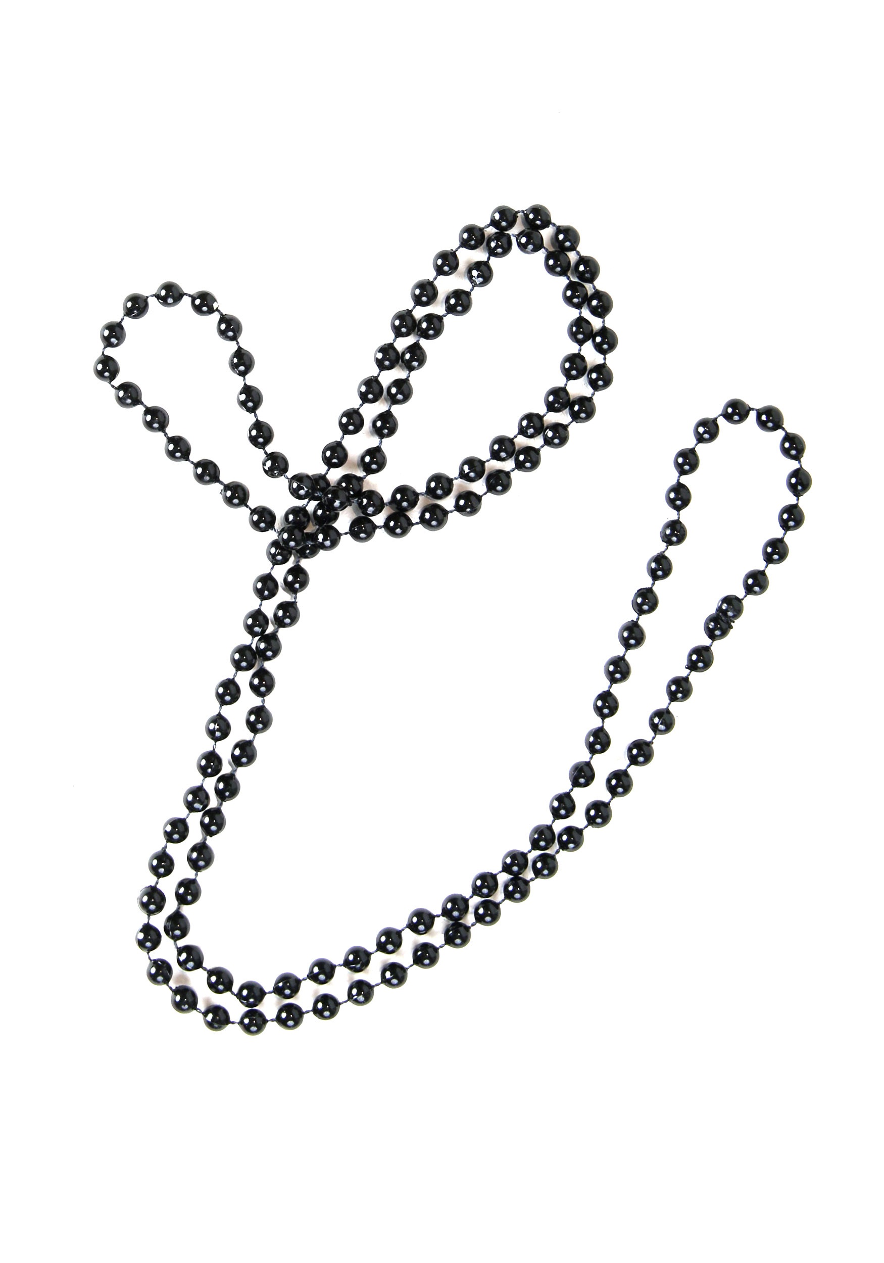 Black Flapper Beads Accessories , Flapper Accessories