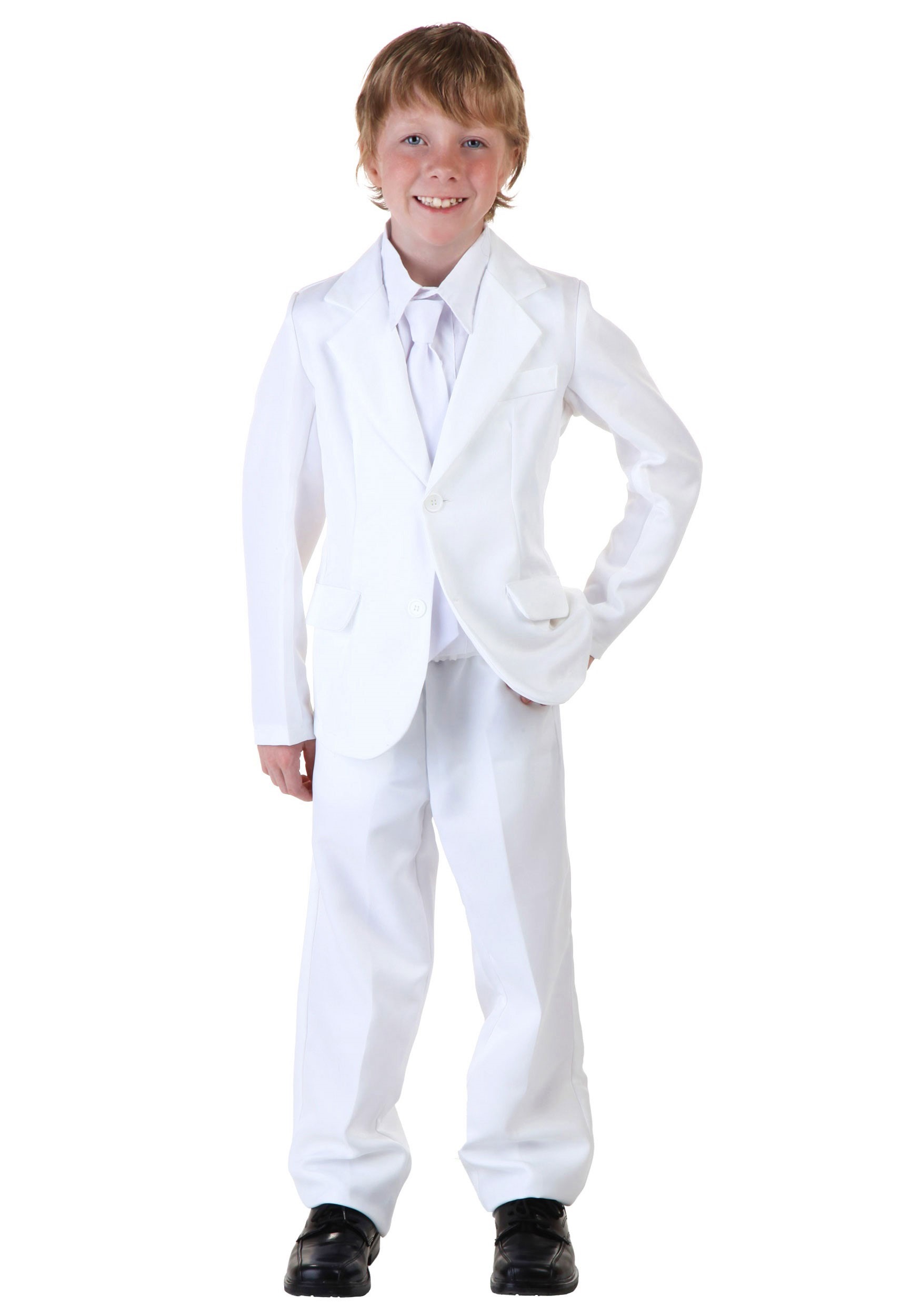 White Suit Costume for Kids