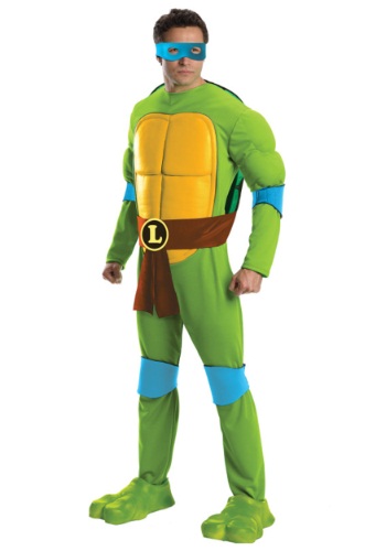 Deluxe TMNT Leonardo Men's Costume