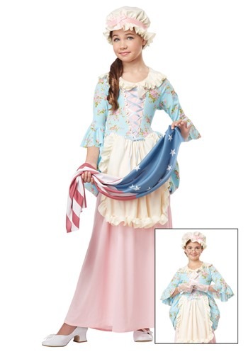 Colonial Lady Girls Costume