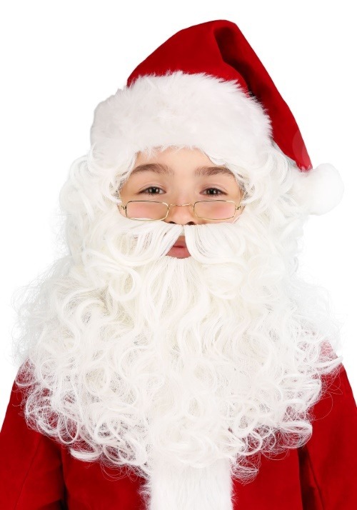 Child Santa Wig And Beard