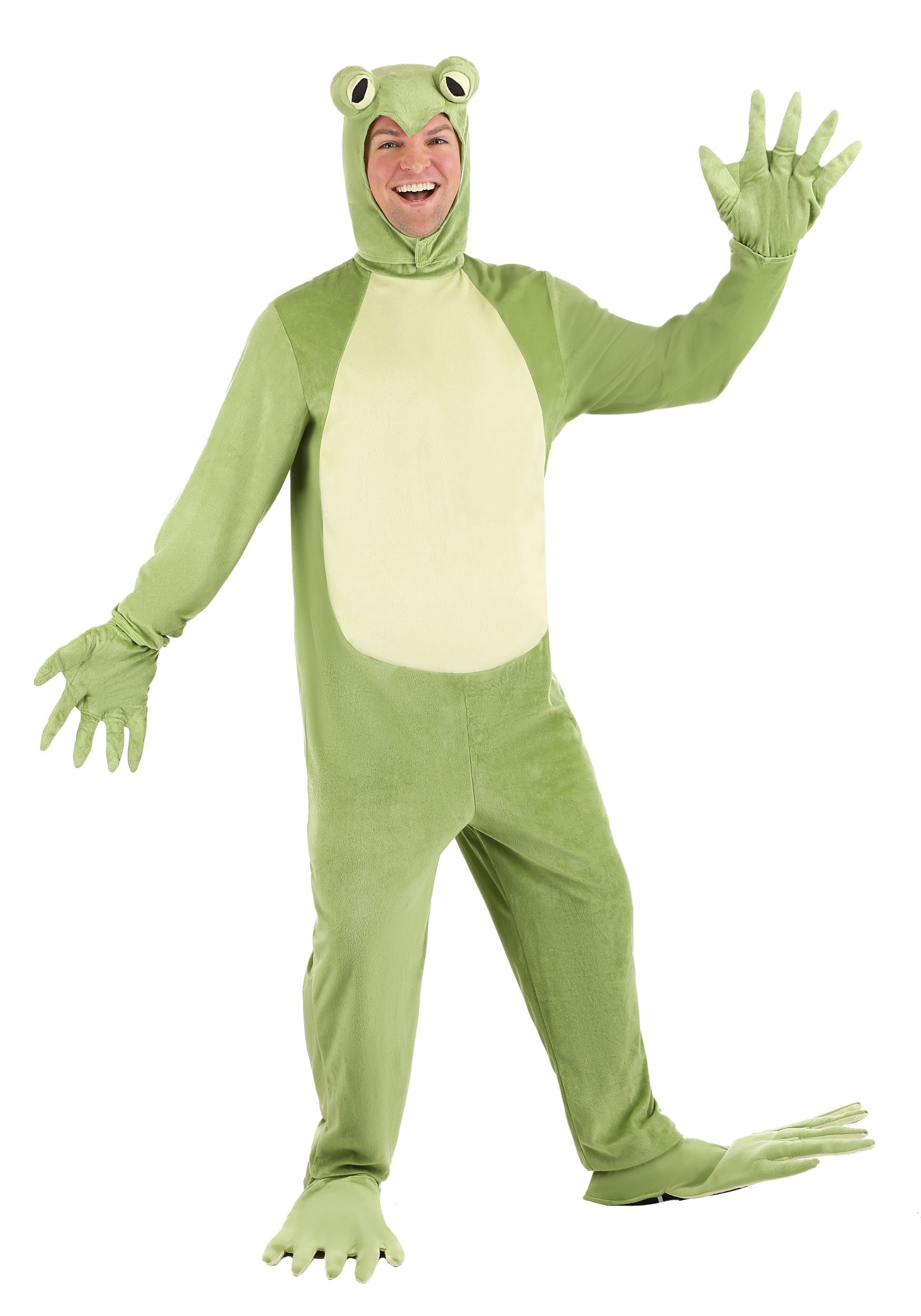 Deluxe Frog Costume for Adults