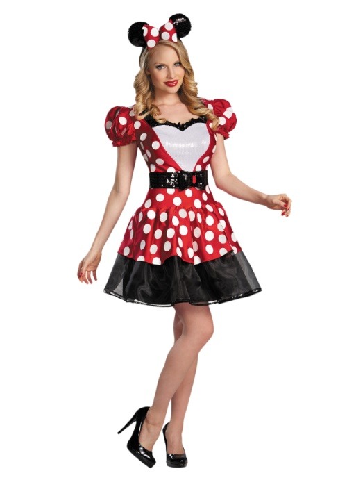 Red Glam Minnie Costume