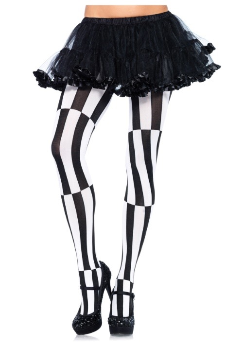 Women's Striped Optical Illusion Tights