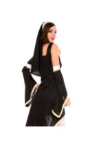 Womens Sinfully Hot Nun Costume Alt 1