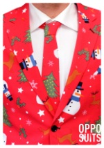 Men's Red Christmas Suit4