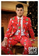 Men's Red Christmas Suit