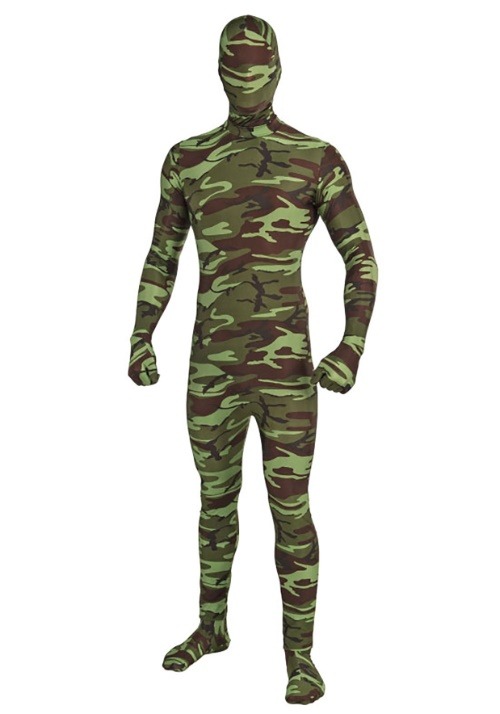 Camouflage Second Skin Suit