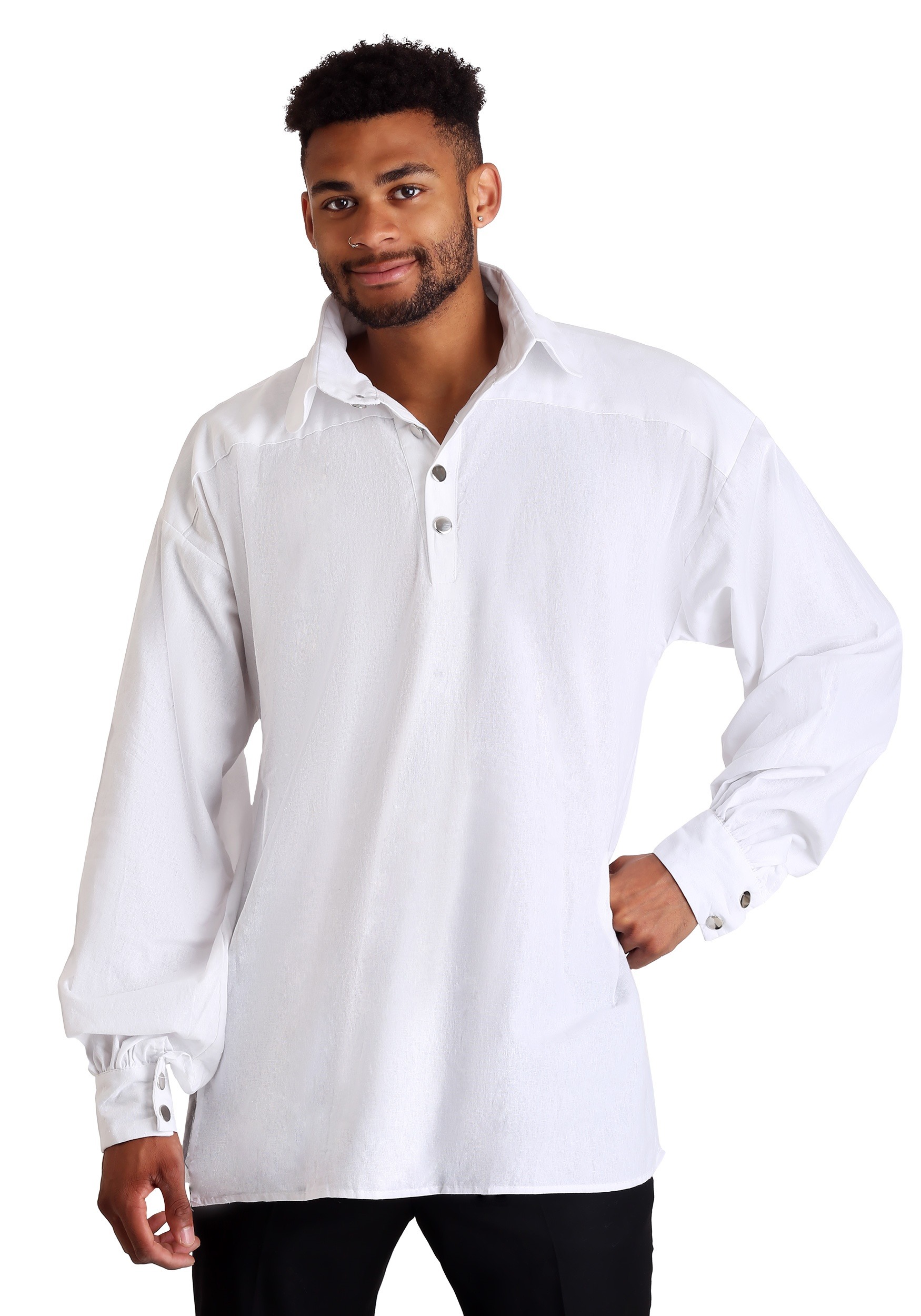 White Highlander Plus Size Shirt