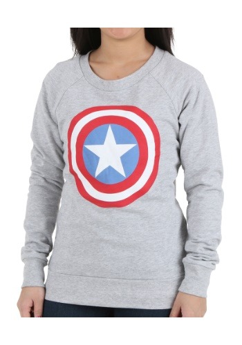 Captain America Shield Sweatshirt for Juniors