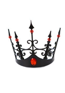 Girls Dark Queen Black Crown