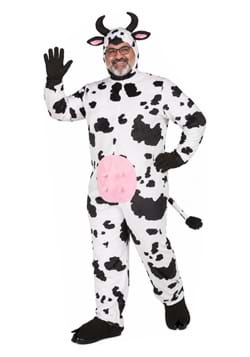 Plus Size Adult Deluxe Cow Costume