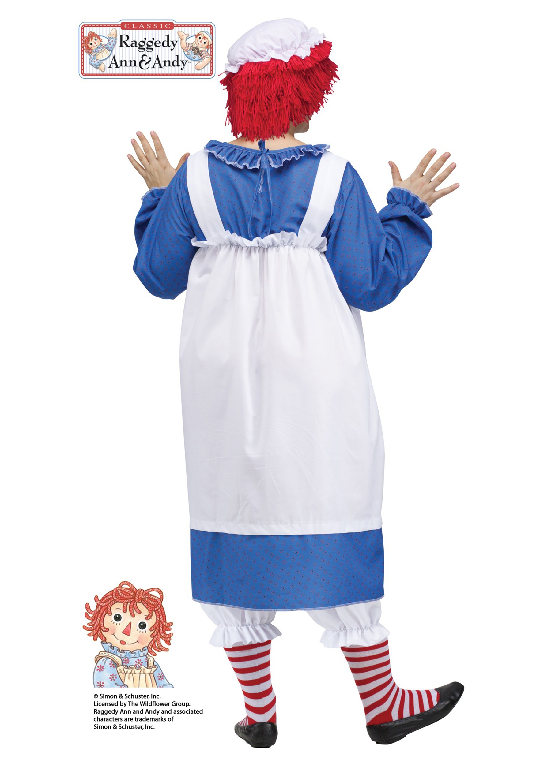 Raggedy Ann Costume
 Raggedy Ann Costume for Women