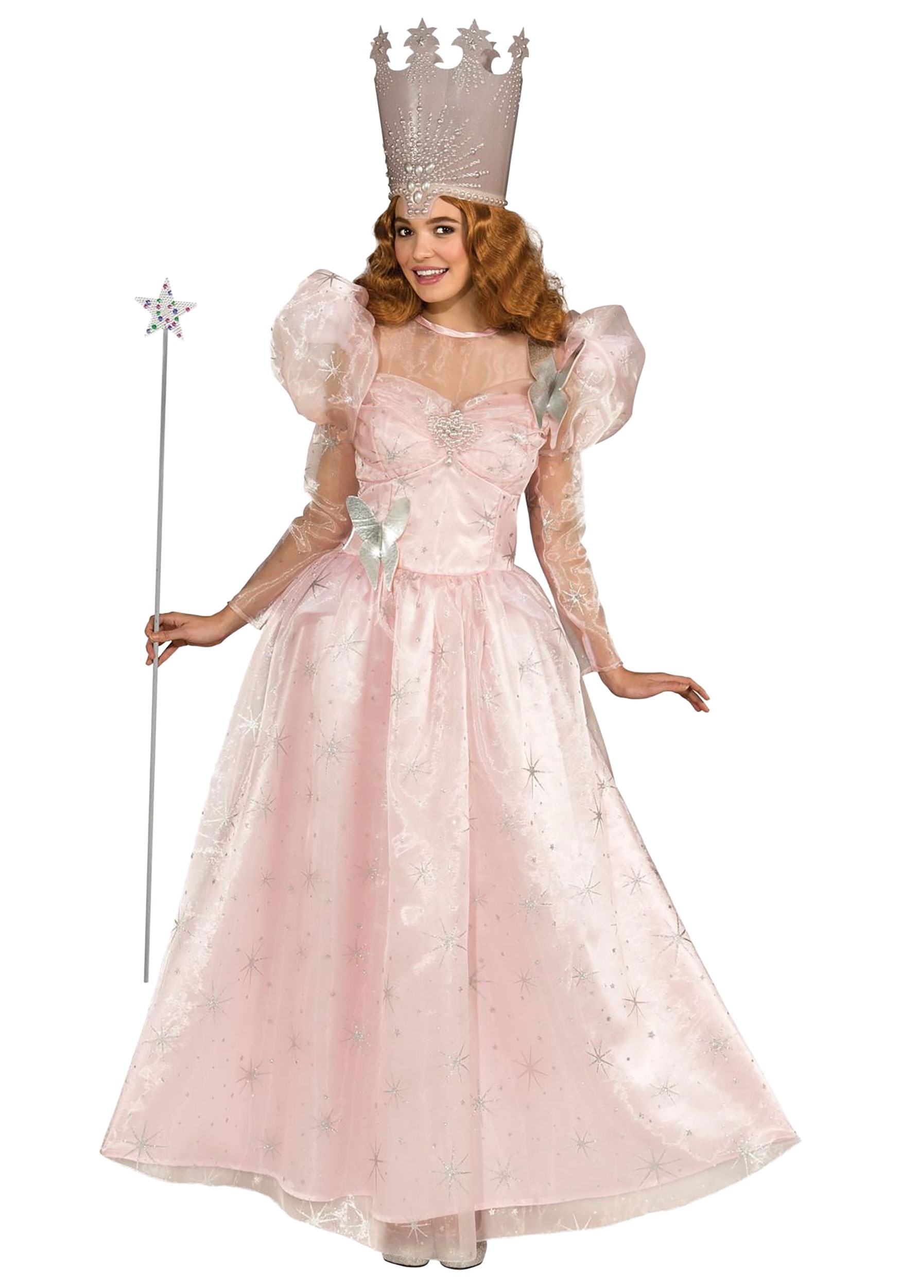 Deluxe Glinda the Good Witch Plus Size Costume for Women