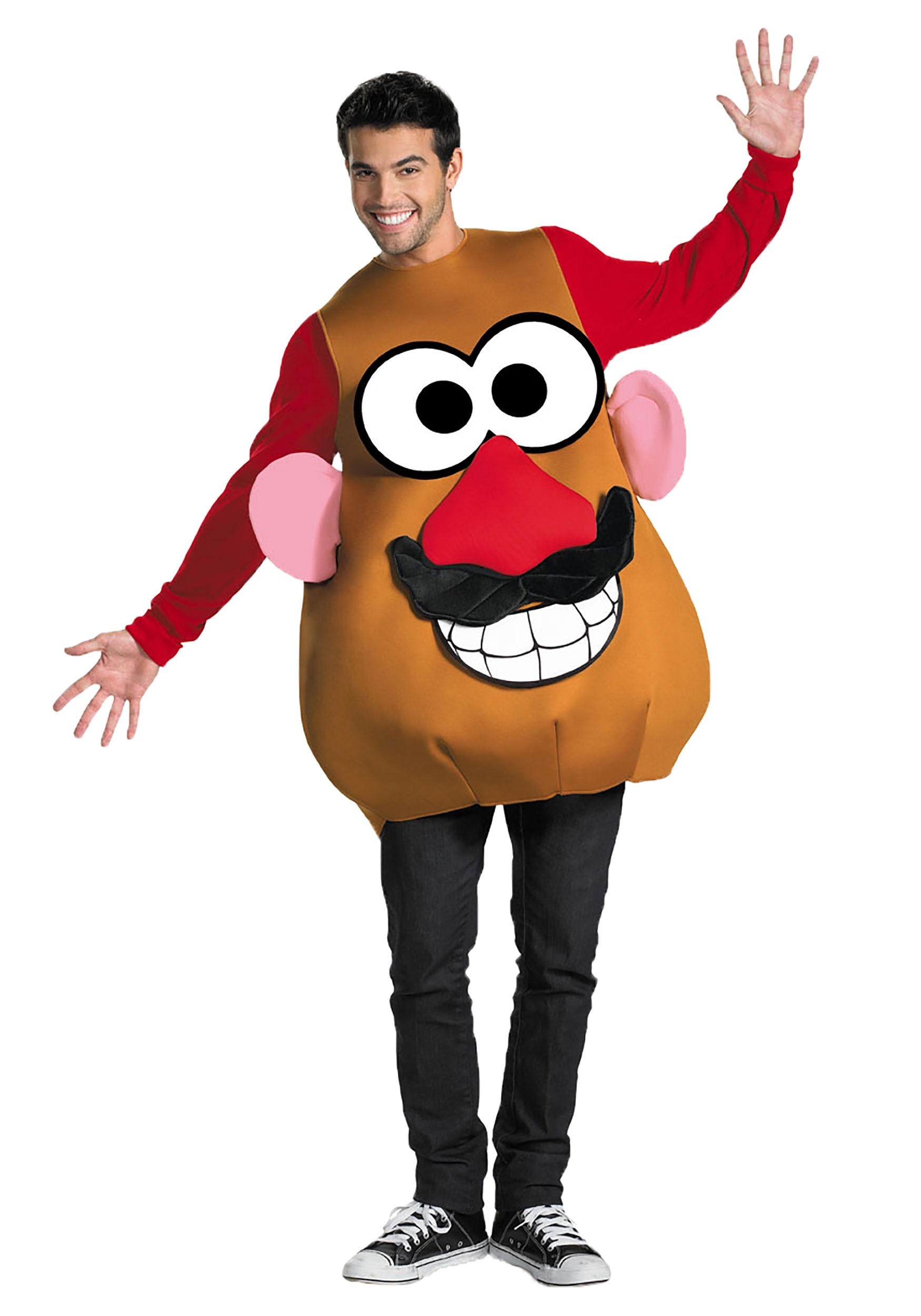 Mr/Mrs Potato Head Plus Size Costume for Adults | Toy Story Couple Costumes