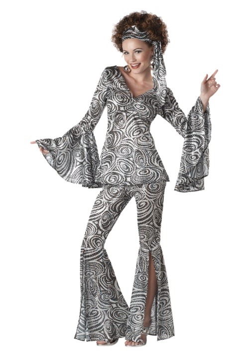 Foxy Disco Lady Women's Costume