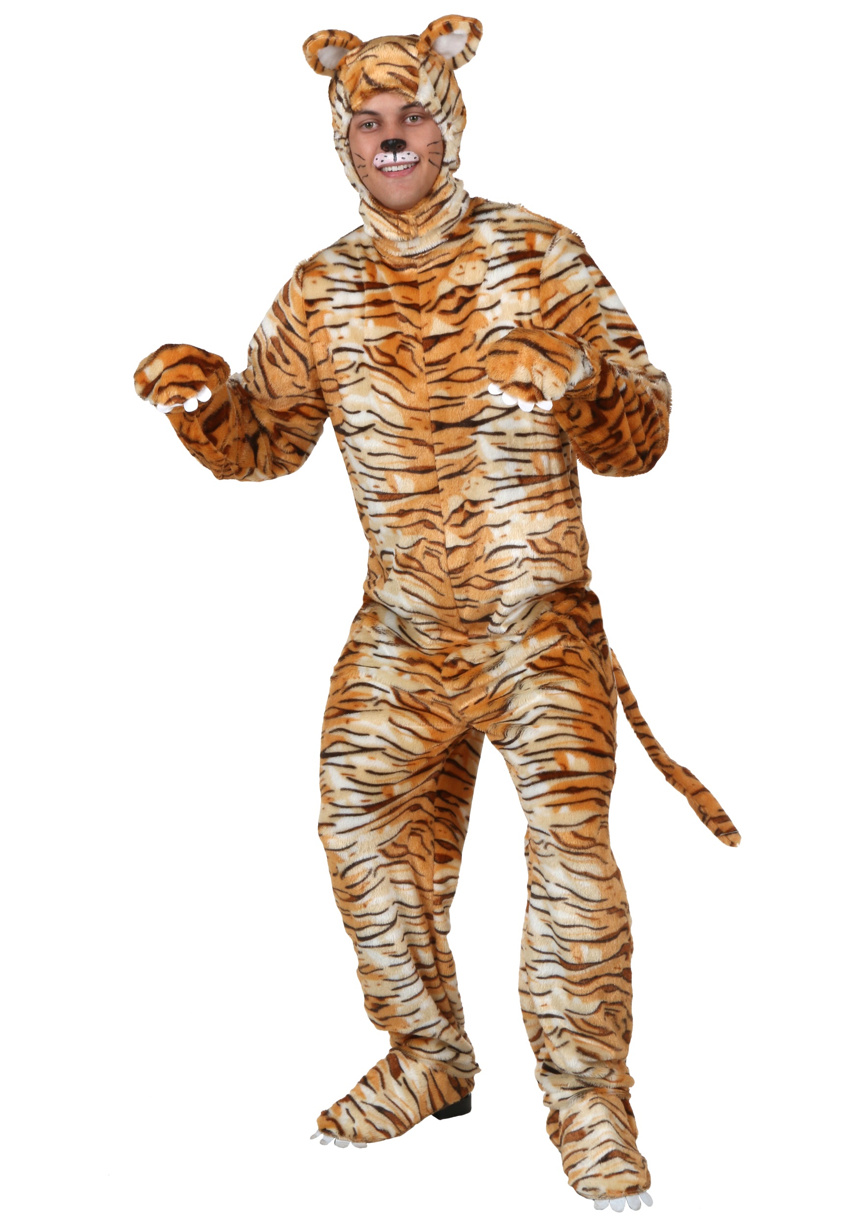 Adult Plus Size Tiger Costume