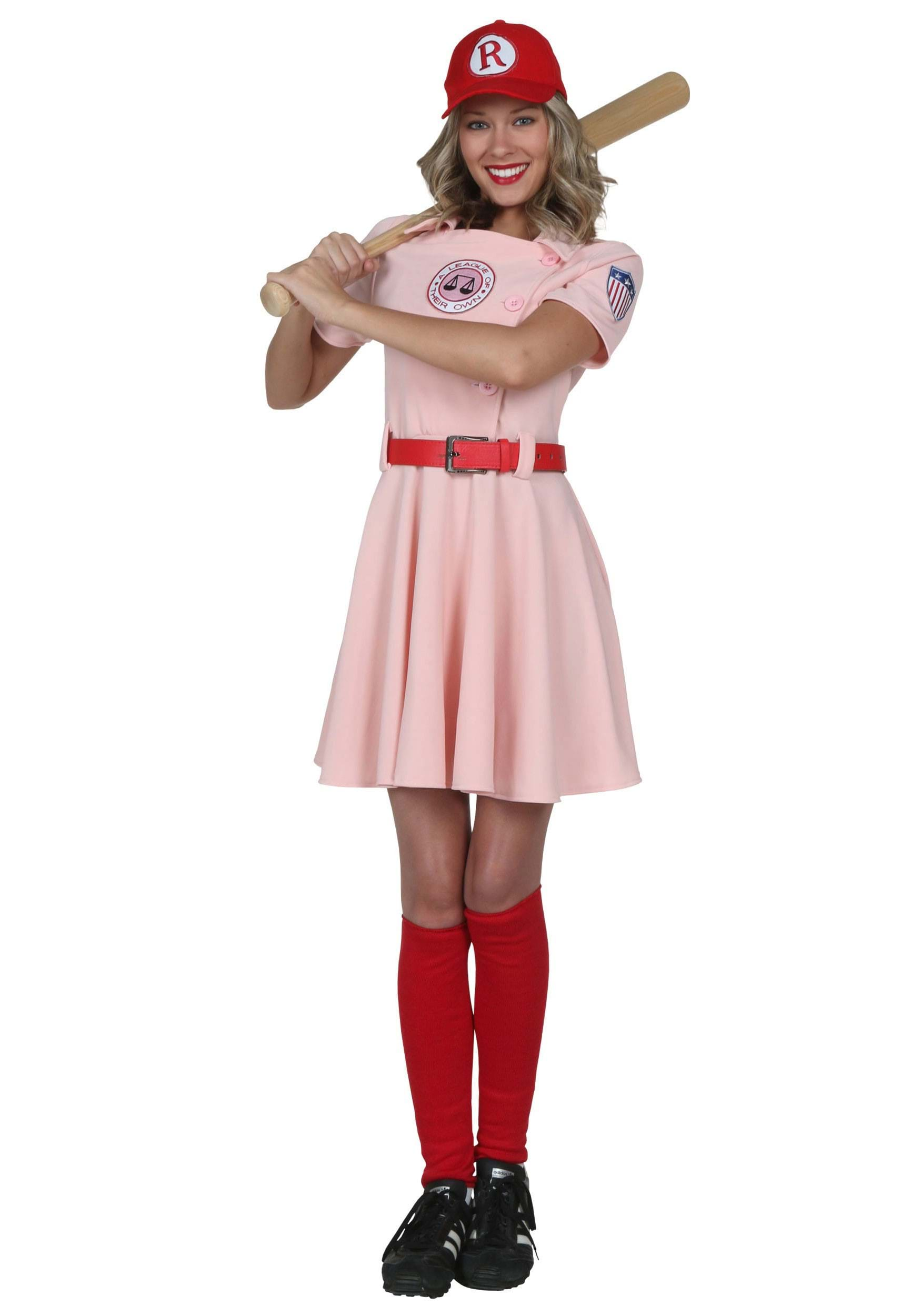 Women's Deluxe Dottie Costume From A League Of Their Own